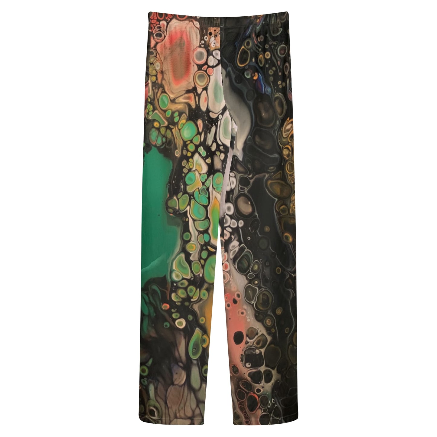 Lalola *Art U Wear* Womens See Through Cover up Straight Leg Pants