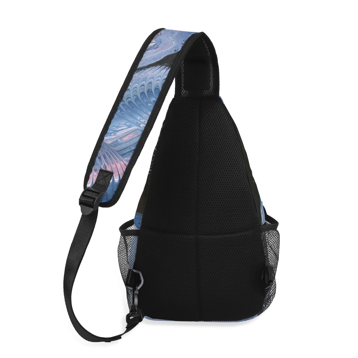 Lalola *Art U Wear* Crossbody Bag with Adjustable Strap, HooArt Blue