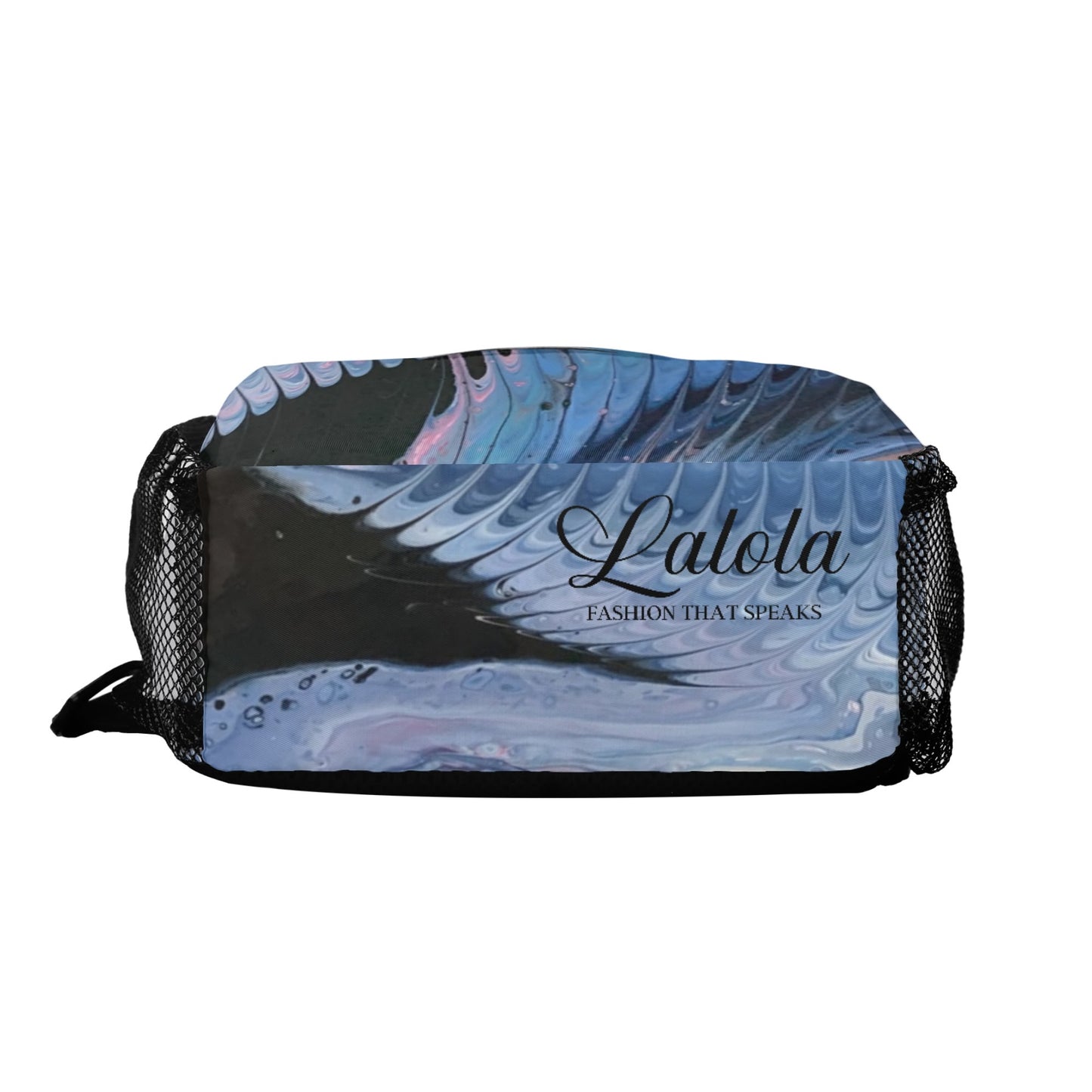 Lalola *Art U Wear* Crossbody Bag with Adjustable Strap, HooArt Blue