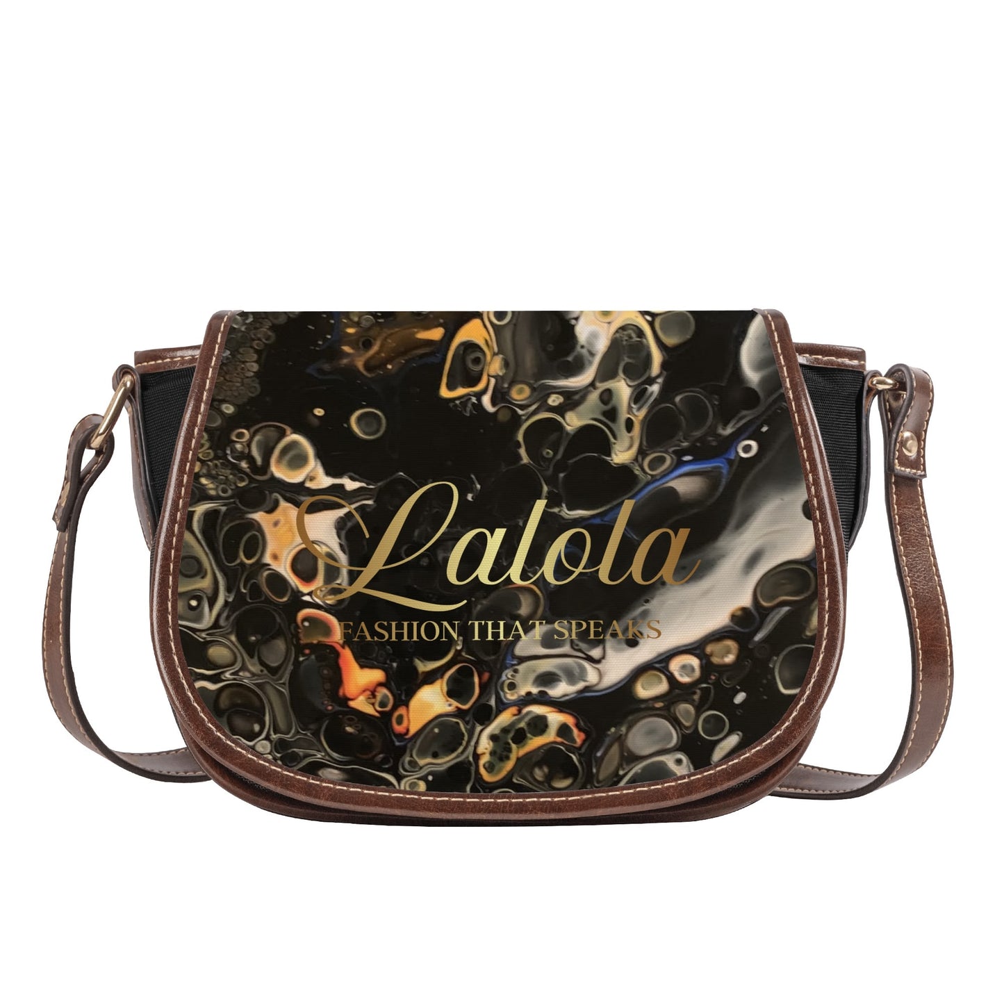 Lalola *Art U Wear* Saddle Bag, HooArt Unique