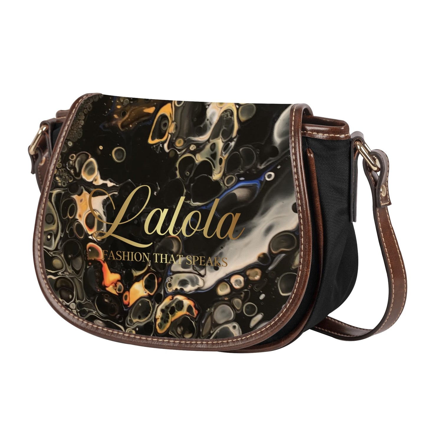 Lalola *Art U Wear* Saddle Bag, HooArt Unique