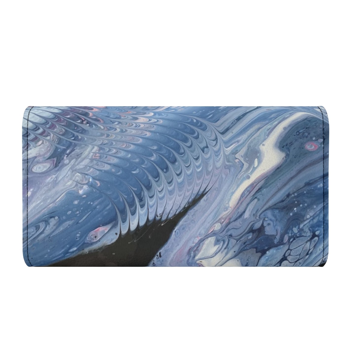 HooArt *Art U Wear* Durable Trifold Vegan Leather Clutch