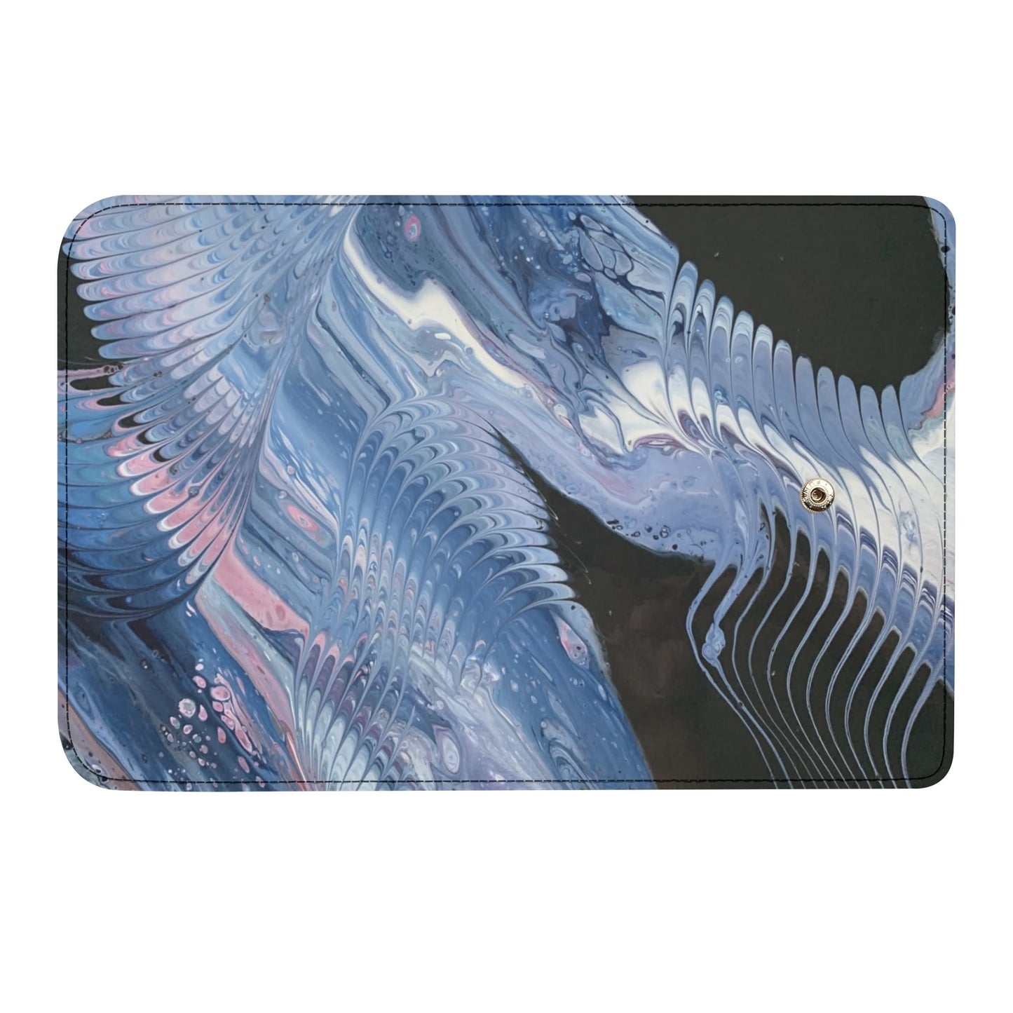 HooArt *Art U Wear* Durable Trifold Vegan Leather Clutch