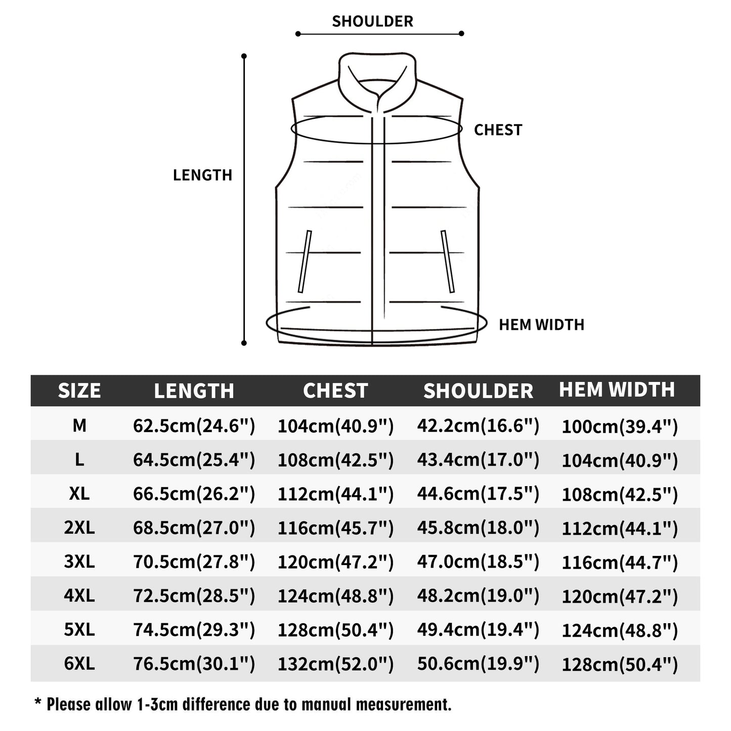 HooArt *Art U Wear* Zip Up Puffer Vest, Neutrals